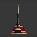 Different Trophy Designs With Star Shaped Camera Icon Gold Accents And Colorful Bases