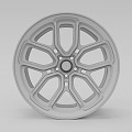 Hyundai car car parts wheel hub 3d model