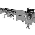 Industrial Equipment With Conveyor Belt And Stainless Steel Production Line Machinery Components