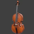 Professional Wooden Cello Musical Instrument with Classic Design for Music Performers and Lovers