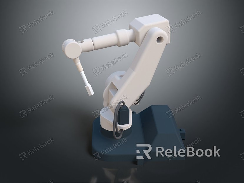 Modern Robot Arm Robot Arm Mechanical Arm Robot Arm Robot Head model