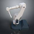 Modern Robot Arm Robot Arm Mechanical Arm Robot Arm Robot Head 3d model