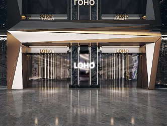 KTV facade 3d model