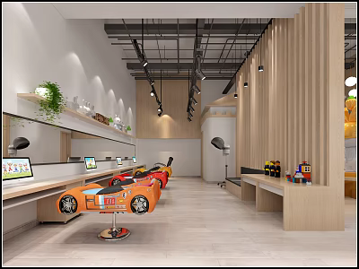Modern Toy Store 3d model