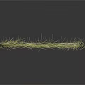 Natural Green Grass Wreath Handmade Round Shape With Fresh Plant Materials