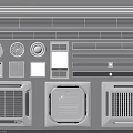 Diverse Collection of Air Conditioner Vents Featuring Linear Circular and Square Grille Designs
