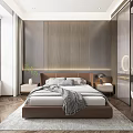 Modern Living and Dining Room Interior Design With Grey Sofa Brown Chair And Floor Lamp