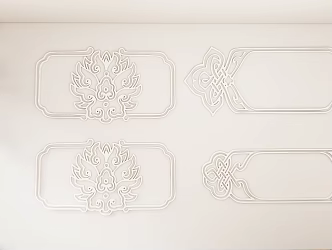 Jane's plaster modeling 3d model