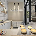 Nordic Sweet Shop Shufulei Store 3d model