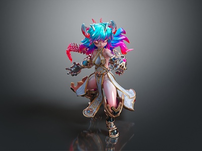 cosplay costume online game female warrior anime costume animation costume model