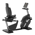 Recumbent Exercise Bike With Ergonomic Seat Digital Display Screen And Adjustable Pedals For Home Fitness