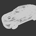 Modern Gray SUV Car Design With Roof Rails Alloy Wheels And Sleek Exterior