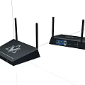 Smart Kitchen Appliances Wireless Connectivity Devices With Antennas And Ports 3d model