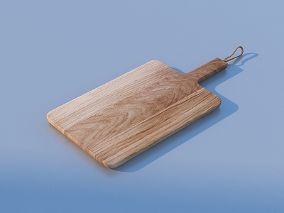 Chopping board Wooden Chopping Board Cutting Board Face Chopping Board 3d model