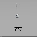 Mobile Medical IV Infusion Pump Equipment With Adjustable Stand And Wheels