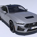 Car sports car Ford Mustang Sedan Mustang GT Car 3d model