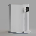 Modern White Instant Hot Water Dispenser with Digital Display and Water Tray Daily Electrical Appliance