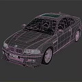 Black BMW Two Door Coupe With Sporty Design Sleek Body And Alloy Wheels
