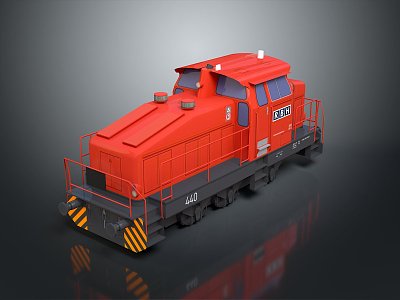 vintage train steam train carriage locomotive head steam carriage train modern vehicle 3d model