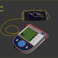 Tensoval Electronic Blood Pressure Monitor With Digital Display And Cuff