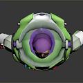 Buzz Lightyear Toy Story Space Ranger Action Figure With Helmet And Purple Boots