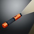 Flashlight flashlight flashlight military flashlight 3d model