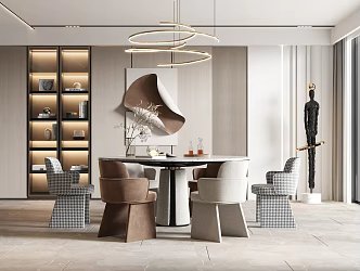Modern Restaurant 3d model