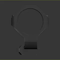 Tactical Weapon Scope Mount Rings With Dual Ring Metal Construction For Rifle Secure Attachment