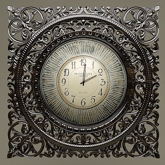 Clock 3d model