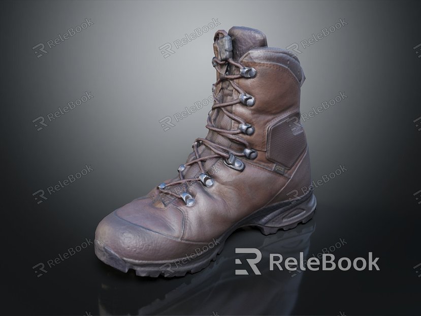 Modern Boots Men's Boots Old Boots Old Leather Boots Old Rain Boots model