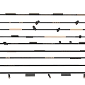 Modern downlight spotlight magnetic attraction track spotlight open-mounted steering spotlight linear lamp embedded spotlight grid lamp 3d model