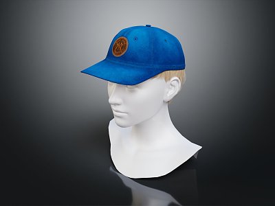 modern hat cap baseball cap 3d model