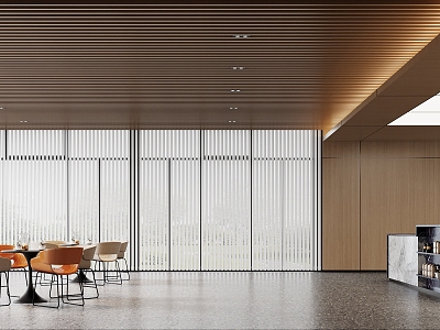 Coffee shop Milk tea shop Sales office Rest area Coffee area Bar Front desk Reception hall 3d model