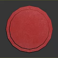 Vibrant Red Thumbtack Practical Stationery Item For Daily Home Office Use