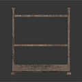 Rustic Wooden Wine Rack Furniture With Multi Tier Shelves And Natural Texture Design