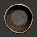 Traditional Handcrafted Terracotta Pottery Sculpture With Carved Textured Surface Design