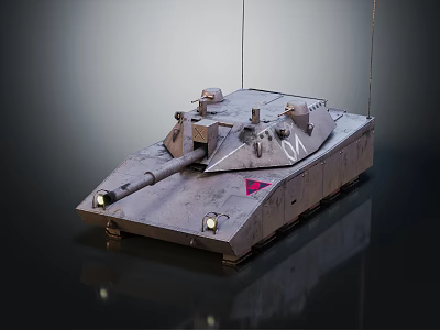 Industrial LOFT Tank World War II Tank World War I Tank Heavy Tank 3d model