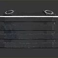 Hardware Tools Stackable Metal Trays with Durable Black Construction for Workshop Storage
