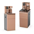 Modern Rose Gold And Black Gray Cabinet Household Water Dispenser Appliances