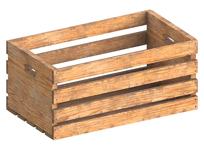Wooden box transfer box transfer box transfer wooden box transport box transport wooden box fruit basket fruit box wooden frame 3d model
