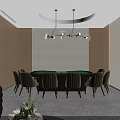Elegant Hotel Mahjong Room Interior Design With Comfortable Sofas And Wooden Tables