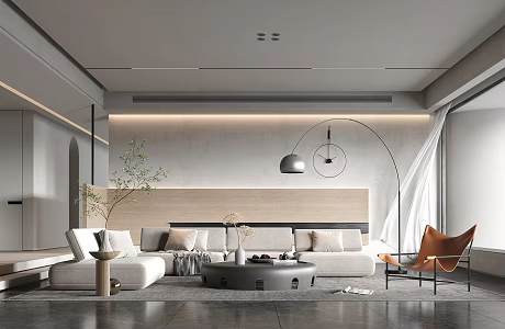 The Silent Living Room 3d model