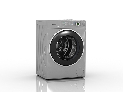 Modern washing machine drum washing machine 3d model