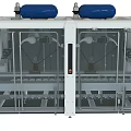 Commercial Automated Packaging Production Line Machinery With Conveyor System And Carton Pallet