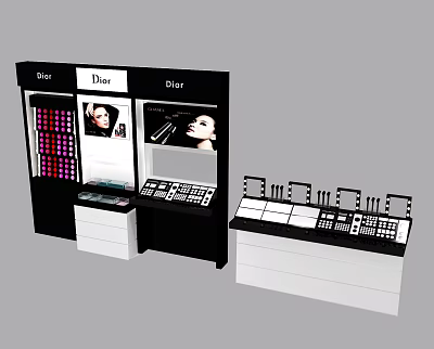 Industrial LOFT Container Cosmetics Counter 3d model Industrial LOFT Container Cosmetics Counter 3d model