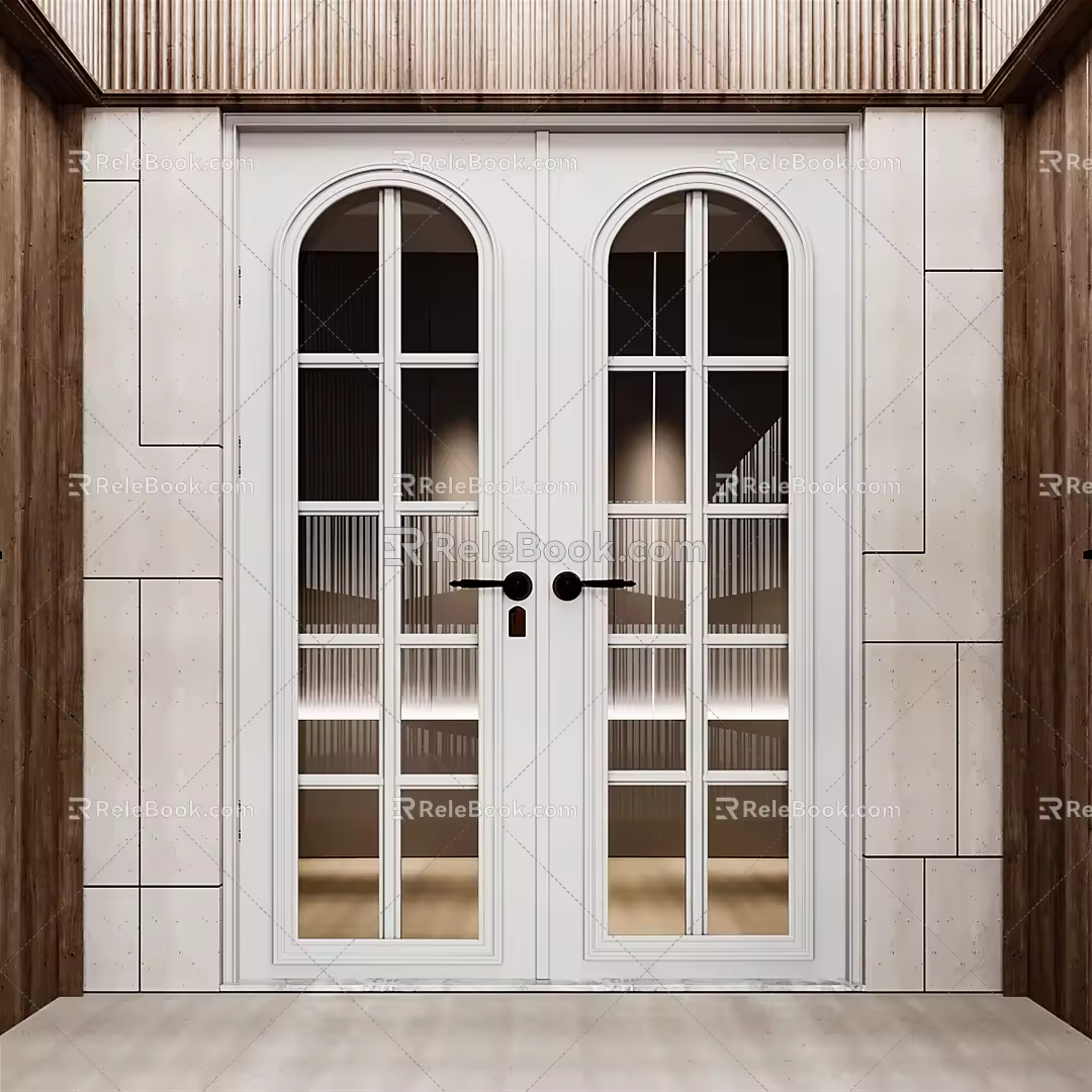 Jane ou double door 3d model