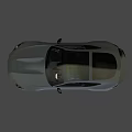 Mercedes Silver Sports Car With Open Hood Black Wheels And Yellow Brake Calipers