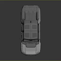 White Military Pickup Truck With Modern Design And Rugged Off Road Tires