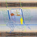 Birds Eye View Urban Planning With High Rise Buildings Green Spaces And Road Networks