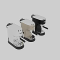 Stylish Modern Household Coffee Machines In Various Colors For Home Use